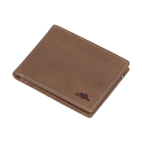 ROOTS Men's Leather Slim ID Wallet