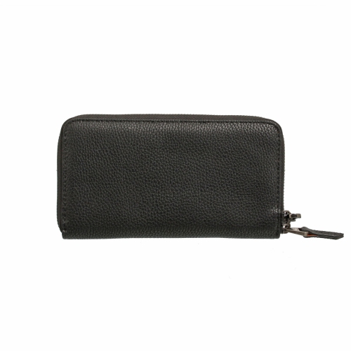 ROOTS Leather RFID Trifold Wallet