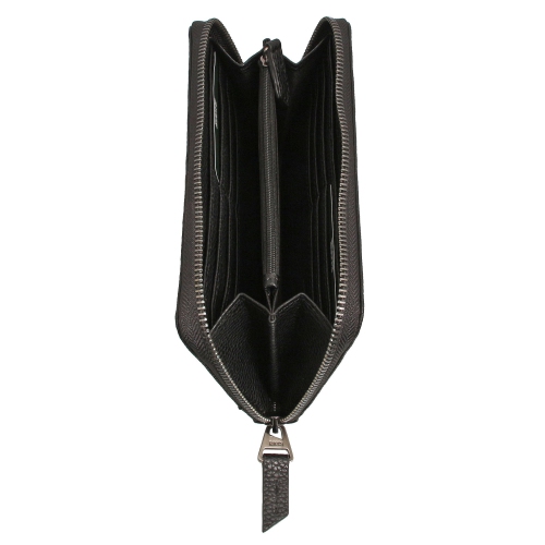 ROOTS Leather RFID Trifold Wallet