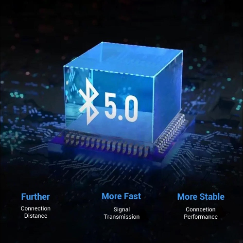 Enceinte Bluetooth 5.0 2 en 1 avec chargeur sans fil 5W charge rapide -  PrimeCables®