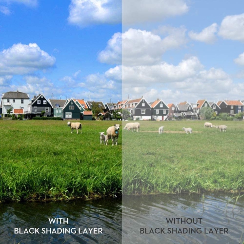 Écran de projection double couche 150 pouces 16: 9 Écran de projection portable 3D avec moins de transmission de la lumière pour le cinéma maison