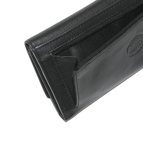 Pochette-portefeuille mince en cuir POUR femmes de ROOTS