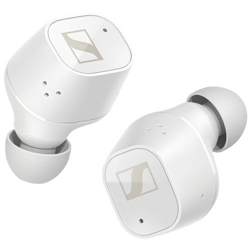 Sennheiser CX Plus In-Ear Noise Cancelling Truly Wireless Headphones - White