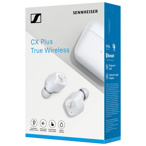 Sennheiser CX Plus In-Ear Noise Cancelling True Wireless Earbuds 