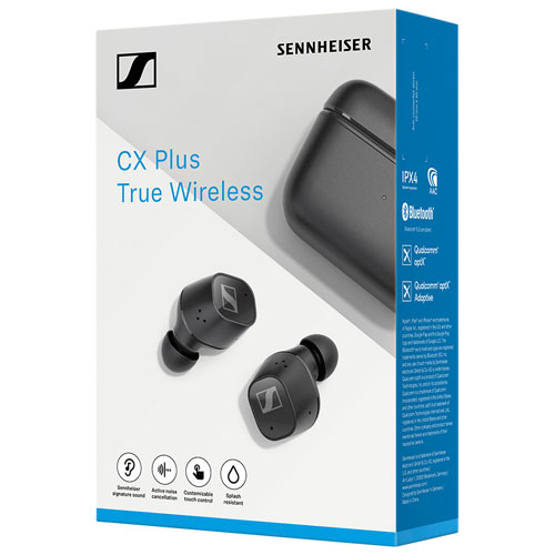 Sennheiser CX Plus In-Ear Noise Cancelling True Wireless