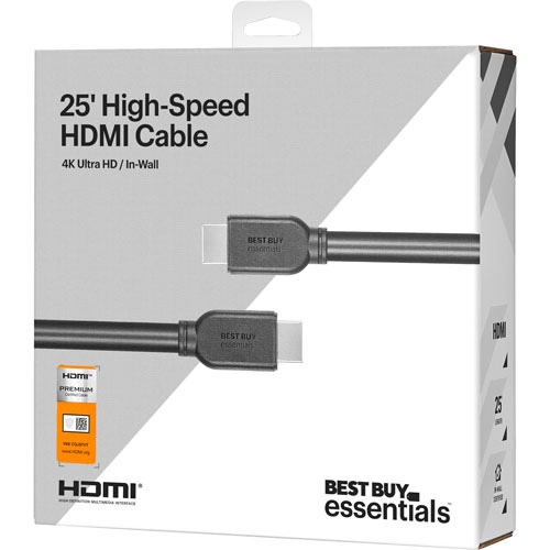 Best Buy Essentials 7.62m HDMI Cable - Only at Best Buy