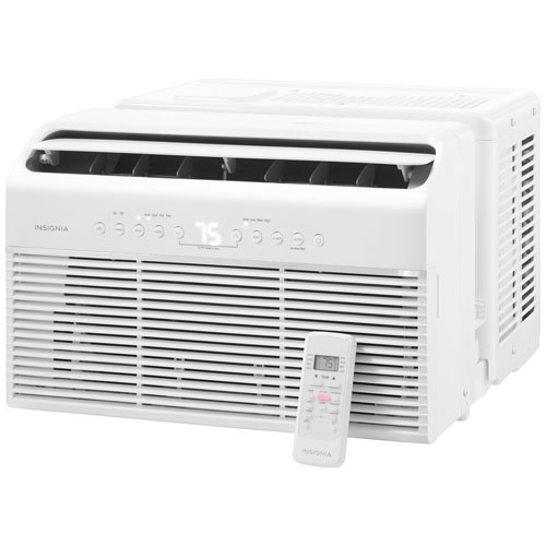 Insignia U-Shaped Window Air Conditioner - 8000 BTU - White - Only at Best Buy