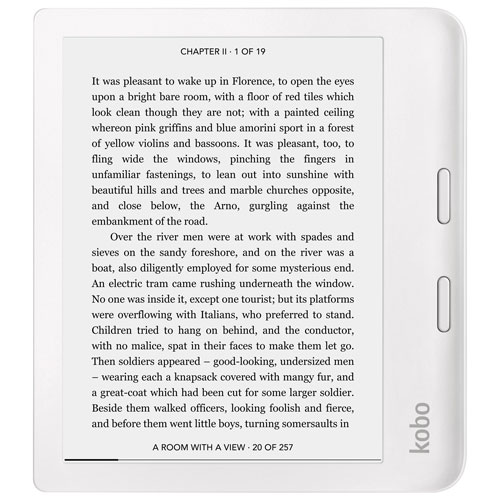 Kobo Libra 2 7" Digital eReader with Touchscreen - White