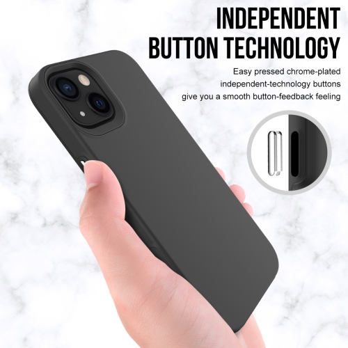 Étui rigide ajusté résistant aux chutes Guardian d’Uolo pour iPhone 13 - Noir