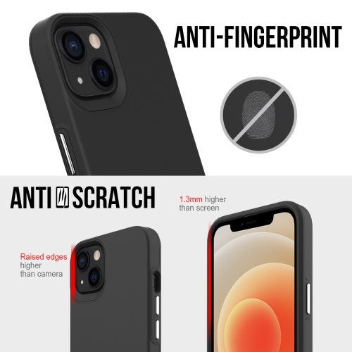 Étui rigide ajusté résistant aux chutes Guardian d’Uolo pour iPhone 13 - Noir