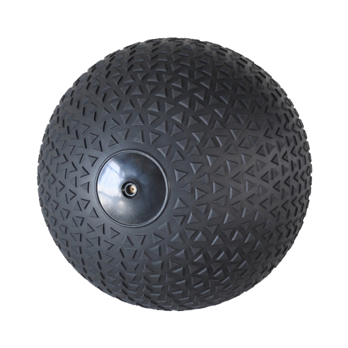 PRISP Weighted Medicine Slam Ball - Fitness Ball with Easy Grip Textured Surface, 15 lb