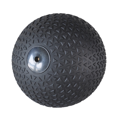 PRISP Weighted Medicine Slam Ball - Fitness Ball with Easy Grip Textured Surface, 20 lb