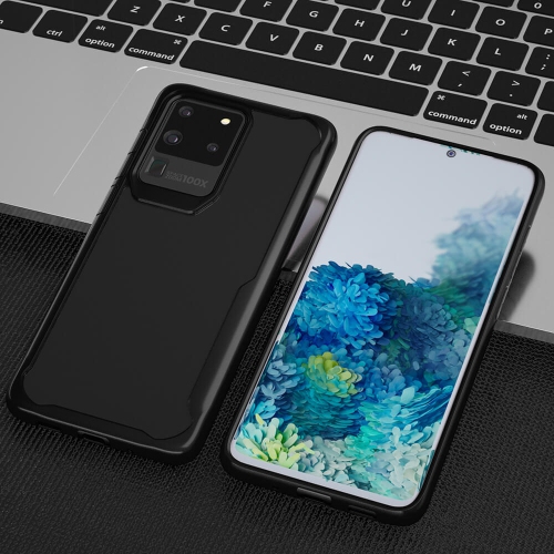 Juvenileway™ Military Series is Designed with Reinforced Corners for Samsung Galaxy S20 Ultra - Black