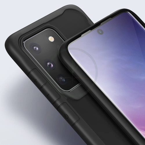 Juvenileway™ Military Series is Designed with Reinforced Corners for Samsung Galaxy S20 + - Black