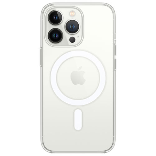 Étui souple ajusté avec MagSafe d'Apple pour iPhone 13 Pro - Transparent