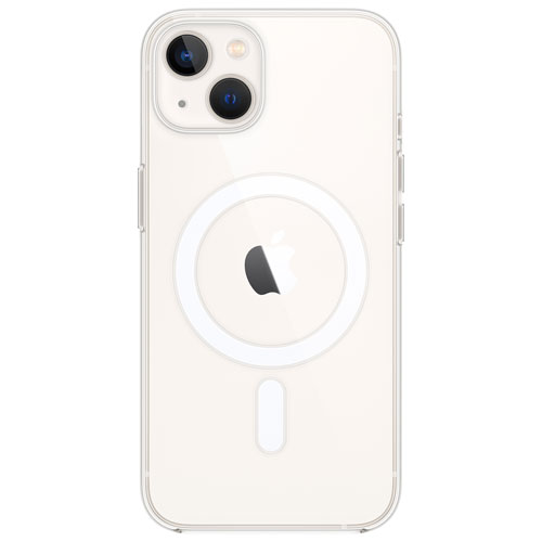 Étui souple ajusté avec MagSafe d'Apple pour iPhone 13 - Transparent