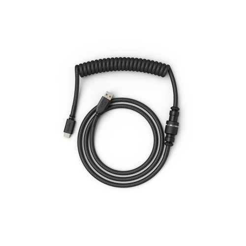 Glorious Coiled USB-C Cable - Phantom