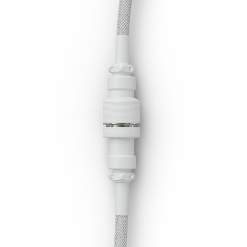 Glorious Coiled USB-C Cable - Ghost