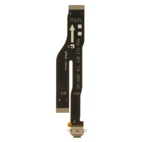 ESOURCE PARTS  Replacement Charging Charge Port With Flex Cable for Samsung Galaxy Note 20 5G (Sm-N981W)