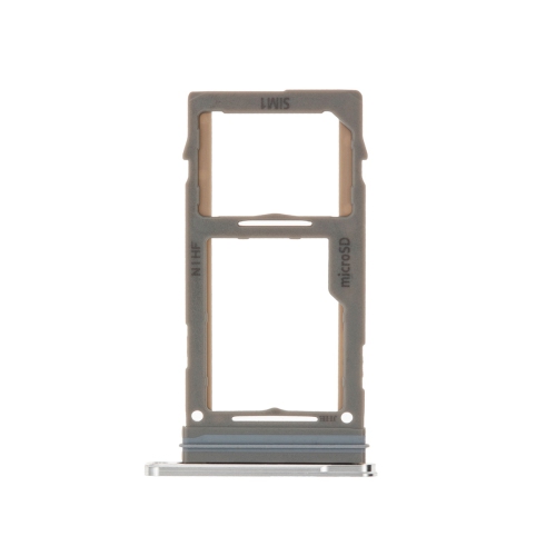 Replacement Single Sim Card + Micro SD Card Tray For Samsung Galaxy Note 20 Ultra 5G - Mystic White