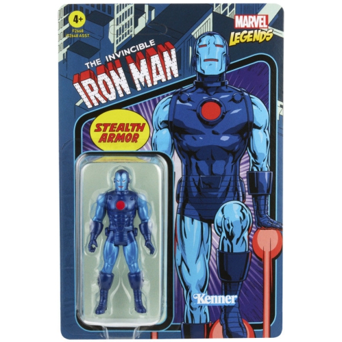 MARVEL  Legends Retro 3.75 Inch Action Figure Wave 4 - Stealth Armor Iron Man