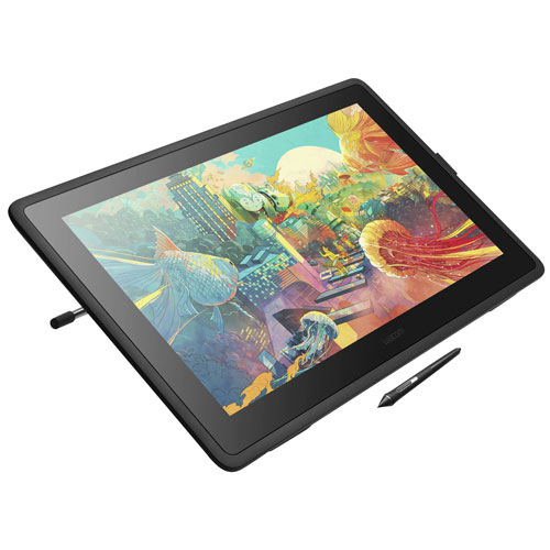 Tablette graphique de 18,7 x 10,5 po Cintiq 22 Creative Pen avec stylet Pro Pen 2 de Wacom (DTK2260K0A)