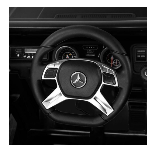 KidsVIP Kids Ride on Mercedes Benz Maybach G650 12 V électrique 4x4 à TI alimenté par batterie : Roues en caoutchouc, 1 siège en cuir,