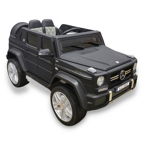KidsVIP Kids Ride on Mercedes Benz Maybach G650 12 V électrique 4x4 à TI alimenté par batterie : Roues en caoutchouc, 1 siège en cuir,