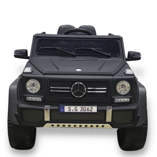 KidsVIP Kids Ride on Mercedes Benz Maybach G650 12 V électrique 4x4 à TI alimenté par batterie : Roues en caoutchouc, 1 siège en cuir,