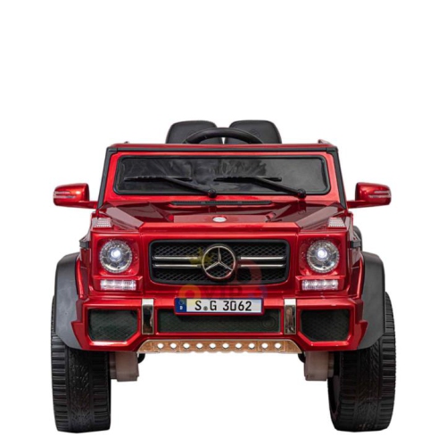 KidsVIP Kids Ride on Mercedes Benz Maybach G650 12 V électrique 4x4 à TI alimenté par batterie : Roues en caoutchouc, 1 siège en cuir,
