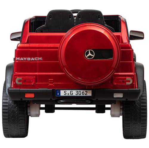 KidsVIP Kids Ride on Mercedes Benz Maybach G650 12 V électrique 4x4 à TI alimenté par batterie : Roues en caoutchouc, 1 siège en cuir,