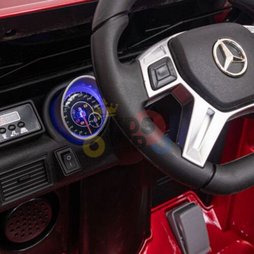 KidsVIP Kids Ride on Mercedes Benz Maybach G650 12 V électrique 4x4 à TI alimenté par batterie : Roues en caoutchouc, 1 siège en cuir,