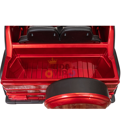 KidsVIP Kids Ride on Mercedes Benz Maybach G650 12 V électrique 4x4 à TI alimenté par batterie : Roues en caoutchouc, 1 siège en cuir,