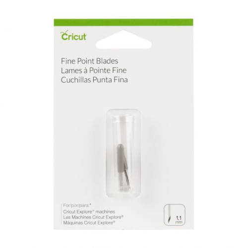 Cricut 2 Fine -Point Replacement Blades -