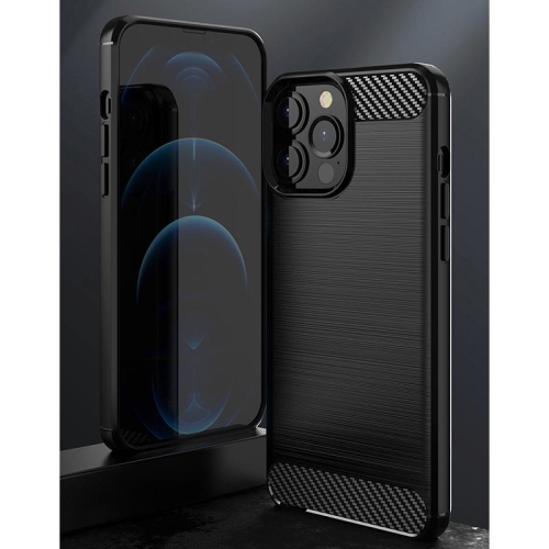 PANDACO Red Brushed Metal Case for iPhone 13 Pro