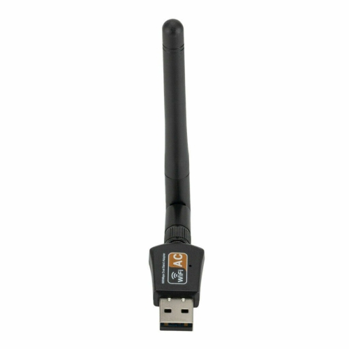 AC600 Mbps Dual Band 2.4/5Ghz Wireless USB WiFi Network Adapter w/Antenna 802.11