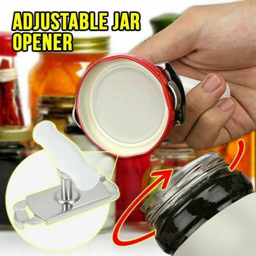 Manual Stainless Steel Easy Can Jar Adjustable Openers Tool Tin Openers Bottle