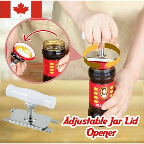 Manual Stainless Steel Easy Can Jar Adjustable Openers Tool Tin Openers Bottle