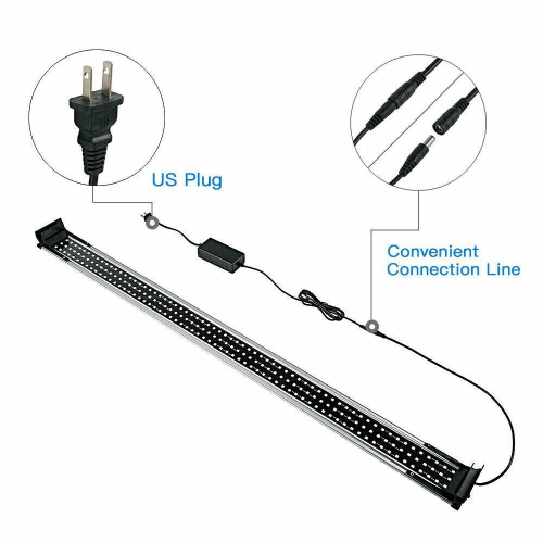 Aquarien Eco RGB Full Spectrum Aqua Plant Fish Tank Lamp LED Hoods Lighting