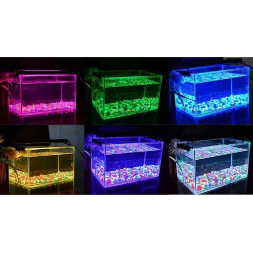 Aquarien Eco RGB Full Spectrum Aqua Plant Fish Tank Lamp LED Hoods Lighting