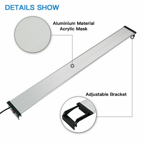 Aquarien Eco RGB Full Spectrum Aqua Plant Fish Tank Lamp LED Hoods Lighting