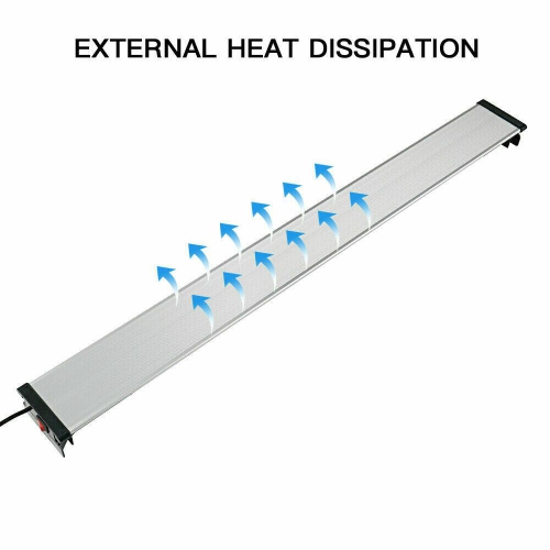 Aquarien Eco RGB Full Spectrum Aqua Plant Fish Tank Lamp LED Hoods Lighting