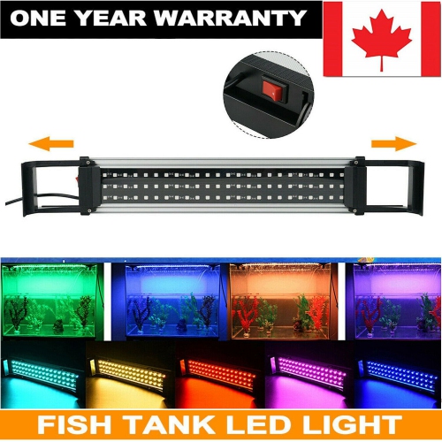 Aquarien Eco RGB Full Spectrum Aqua Plant Fish Tank Lamp LED Hoods Lighting
