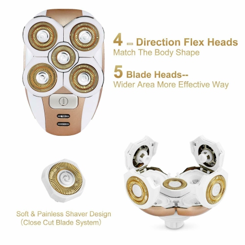 Women's Hair Remover Electric Epilator Shaver Razor Face Leg Bikini Line Trimmer