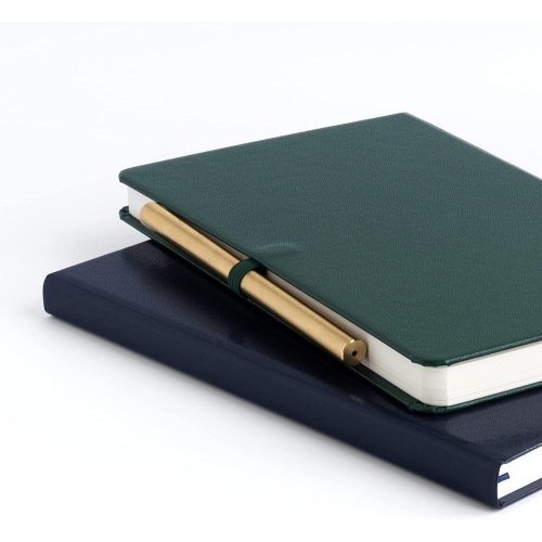 WallDeca – Carnet ligné classique, couverture rigide, 240 pages, ligné, 8.25 x 5 po