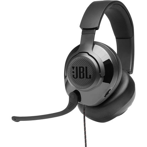 JBL Quantum 300 Hybrid Wired Over-ear PC Gaming Headset with flip-up mic - Open Box
