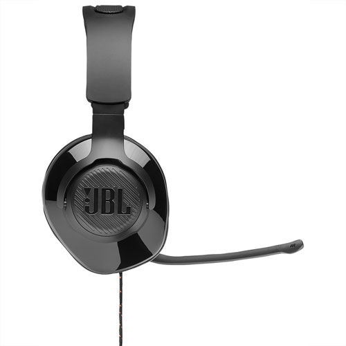 JBL Quantum 300 Hybrid Wired Over-ear PC Gaming Headset with flip-up mic - Open Box
