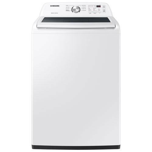 Samsung 5.0 Cu. Ft. Top Load Washer - White - Open Box - Scratch & Dent