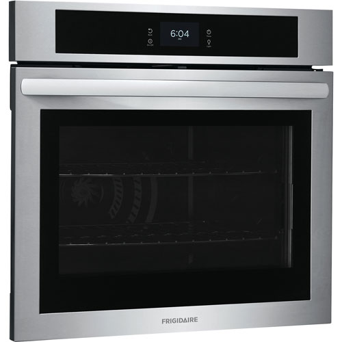 Frigidaire 30" 5.3 Cu. Ft. Combination Self-Clean Electric Wall Oven (FCWS3027AS) - Stainless