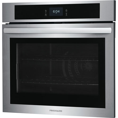 Frigidaire 30" 5.3 Cu. Ft. Combination Self-Clean Electric Wall Oven (FCWS3027AS) - Stainless